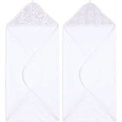 Aden + Anais™ Essentials Kapuzenbadetuch 2er-Pack Damsel