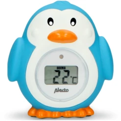 Alecto® Raum- Und Badewannenthermometer, Pinguin