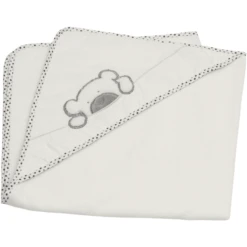 Be Be 's Collection Kapuzenbadetuch Big Willi Grau 100 X 100 Cm