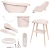 Bébé-jou® Babycare Badeset 8-tlg Sense Plus Mellow Rose