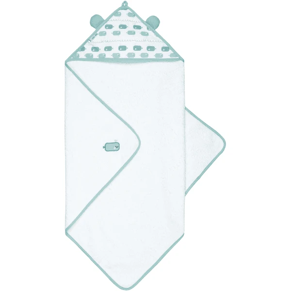 Emma & Noah Kapuzenhandtuch Wal 80 X 80 Cm 1 Emma & Noah Kapuzenhandtuch Wal 80 X 80 Cm