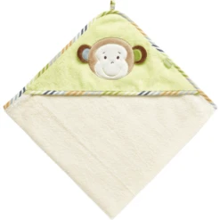 Fehn® Kapuzenbadetuch Affe Monkey Donkey