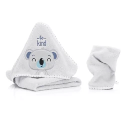 Fillikid Lätzchen Animal Grau