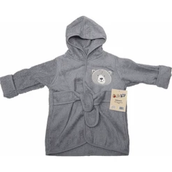 HÜTTE & CO Bademantel Grau