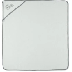 HÜTTE & CO Kapuzenbadetuch Elefant Weiß 100 X 100 Cm