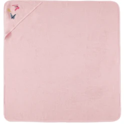 HÜTTE & CO Kapuzenbadetuch Rosé 100 X 100 Cm