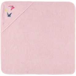 HÜTTE & CO Kapuzenbadetuch Schmetterling 75 X 75 Cm