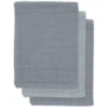 Jollein Bamboo Waschlappen 3er-Pack Storm Grey