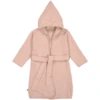 LÄSSIG Bademantel Musselin Powder Pink