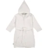 LÄSSIG Bademantel Musselin Weiß