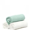 Les Enfants Waschlappen Muslin Squares Green