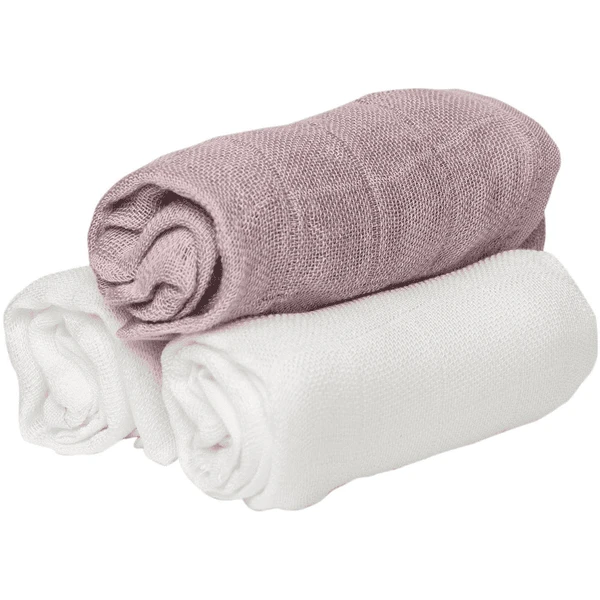 Les Enfants Waschlappen Muslin Squares Grey 1 Les Enfants Waschlappen Muslin Squares Grey