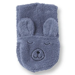 LITTLE Waschhandschuh Bär Used Blue
