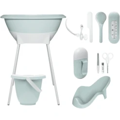 Luma® Babycare Bade- Und Pflegeset Speckles Mint