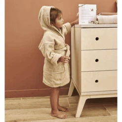 MEYCO Bademantel Basic Frottee Sand -Geschäft Für Babybadezubehör meyco bademantel basic frottee sand a385439 2