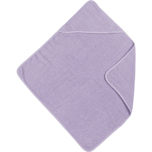 Meyco Kapuzentuch Frottee Soft Lilac 1 Meyco Kapuzentuch Frottee Soft Lilac