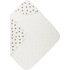 Noppies Kaputzenbadetuch Blooming Clover Jet Stream