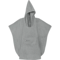 Odenwälder Frottee-Badeponcho Grey