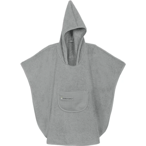 Odenwälder Frottee-Badeponcho Grey -Geschäft Für Babybadezubehör odenwaelder frottee badeponcho grey a415571