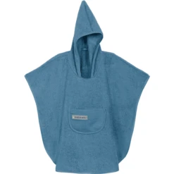 Odenwälder Frottee-Badeponcho Space Blue