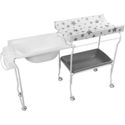 Plastimyr Badewanne Liv Herausnehmbar In Sterne Weiß