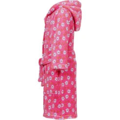 Playshoes Fleece-Bademantel Blumen Pink 5 Playshoes Fleece-Bademantel Blumen Pink -Geschäft Für Babybadezubehör playshoes fleece bademantel blumen pink a266559 2