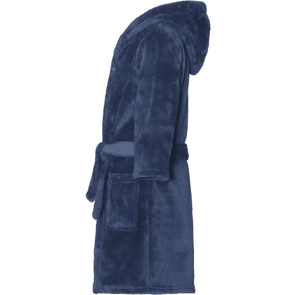 Playshoes Fleece-Bademantel Uni Marine 3 Playshoes Fleece-Bademantel Uni Marine – Bild 3