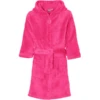 Playshoes Fleece-Bademantel Uni Pink