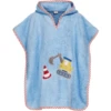 Playshoes Frottee-Poncho Bagger Blau