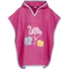 Playshoes Frottee-Poncho Flamingo Pink