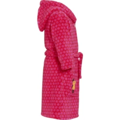 PLAYSHOES Girls Fleece-Bademantel Die Maus Rot -Geschäft Für Babybadezubehör playshoes girls fleece bademantel die maus rot a172705 2