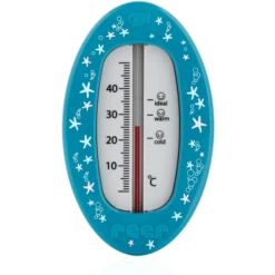 Reer Badethermometer Oval, Blau