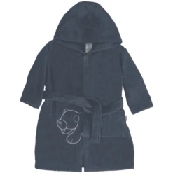 Sterntaler Bademantel Elia Eisengrau