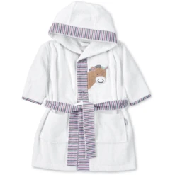 Sterntaler Bademantel Pauline Weiß