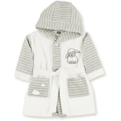 Sterntaler Bademantel Stanley Ecru