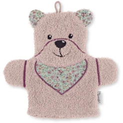 Sterntaler Girls Waschhandschuh Baylee Rosa