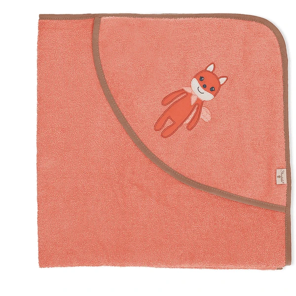 Sterntaler GOTS Kapuzenbadetuch Enna Uni Koralle 80 X 80 Cm 1 Sterntaler GOTS Kapuzenbadetuch Enna Uni Koralle 80 X 80 Cm