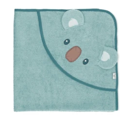 Sterntaler Motiv-Badetuch Kalla Blau Melange