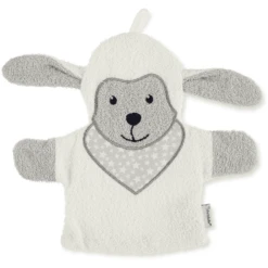 Sterntaler Waschhandschuh Stanley Grau