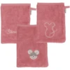 Sterntaler Waschhandschuhe 3er Pack Mabel Rosa
