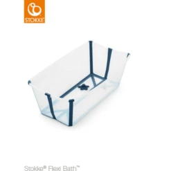 STOKKE® Babywanne Flexi Bath® Transparent Blau