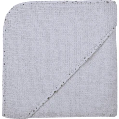 WÖRNER SÜDFROTTIER At Home Kapuzenbadetuch Hellgrau 100 X 100 Cm