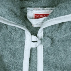 WÖRNER SÜDFROTTIER Bademantel Igel Blau -Geschäft Für Babybadezubehör woerner suedfrottier bademantel igel blau a413062 4