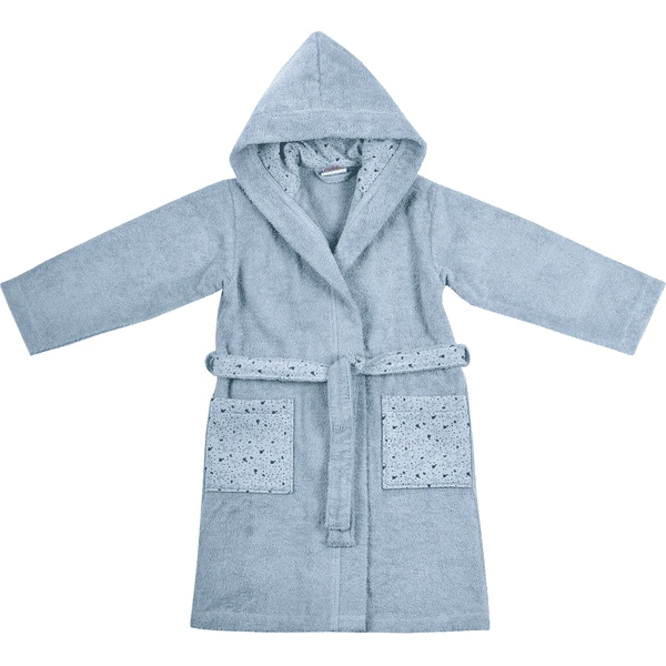 WÖRNER SÜDFROTTIER Bademantel Wal Stahlblau 1 WÖRNER SÜDFROTTIER Bademantel Wal Stahlblau