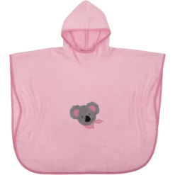 WÖRNER SÜDFROTTIER Badeponcho Koala Perle 60 X 75 Cm