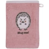 WÖRNER SÜDFROTTIER Waschhandschuh Igel Rosa