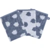 WÖRNER SÜDFROTTIER Waschhandschuh Jac. Teddy Blau 3er Set 15 X 21